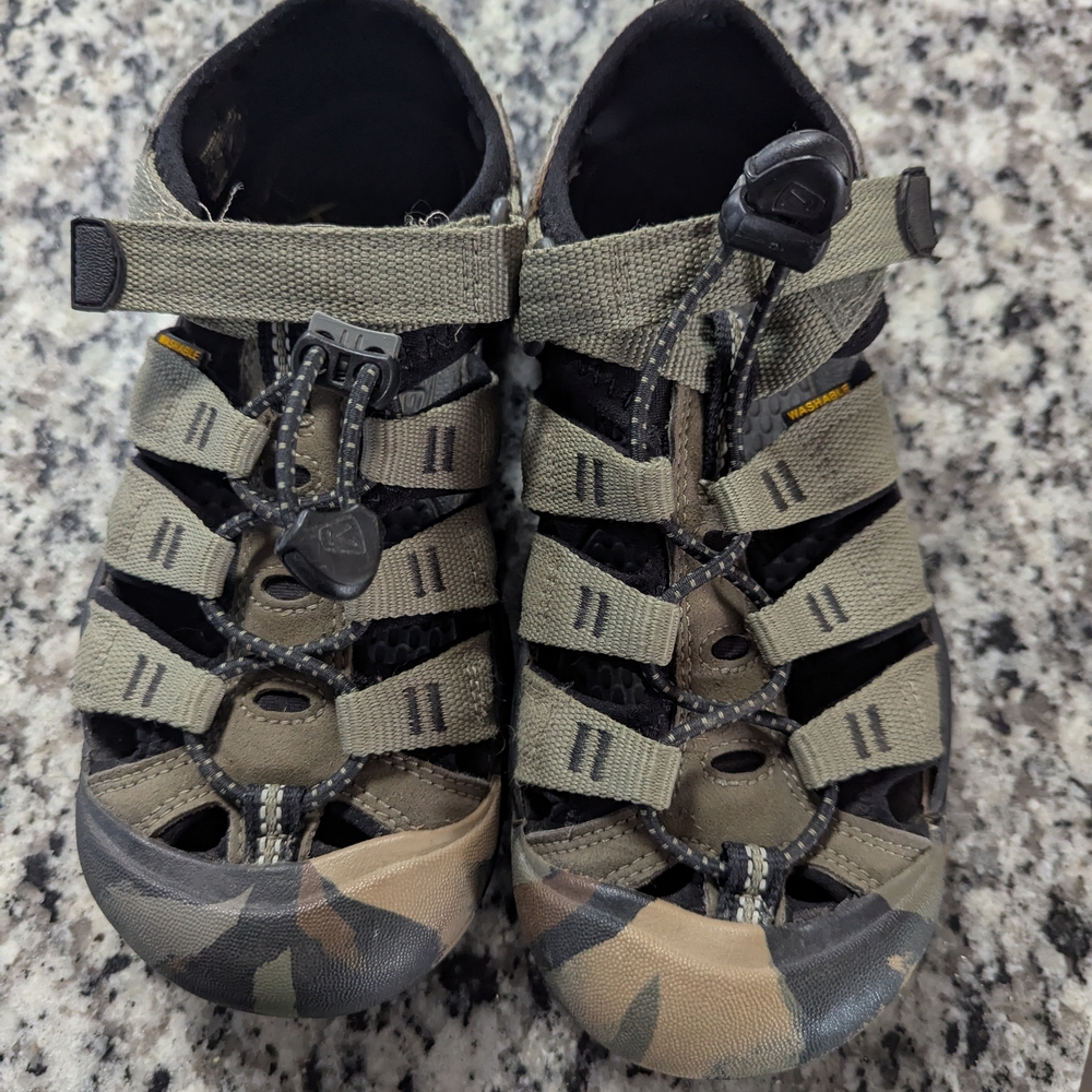 Keen Kids' Camouflage Adventure Sandals